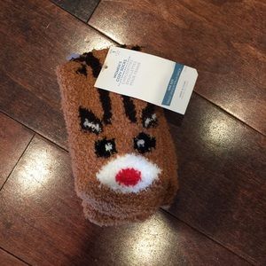 Cozy Socks Reindeer Women Size 9/11